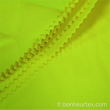 Tissu polyester Strethc EN20471 haute visibilité